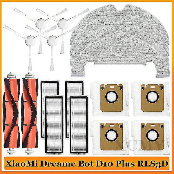 Xiaomi Dreame D10 Plus RLS3D Robotstøvsuger Tilbehør Kompatible Deler[JUN]