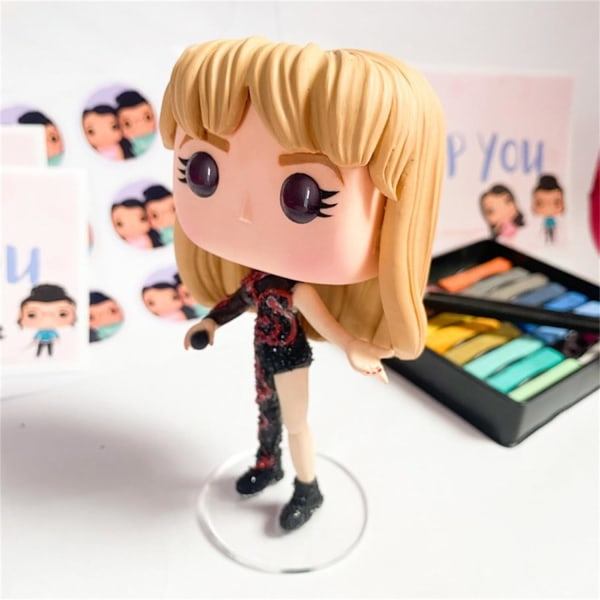 Taylor samlarbar vinylfigur Swift Character Staty Samlarföremål Presentidé Eras Leksaker för fans - Vänner modellfigur för samlare och display B