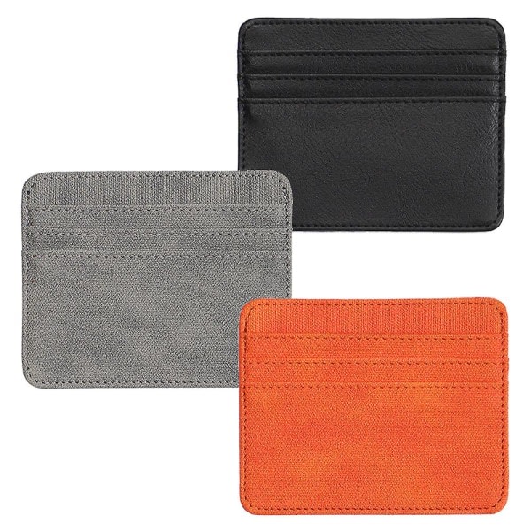 Minimalistinen Front Pocket Wallet Slim Wallet Korthållare null none