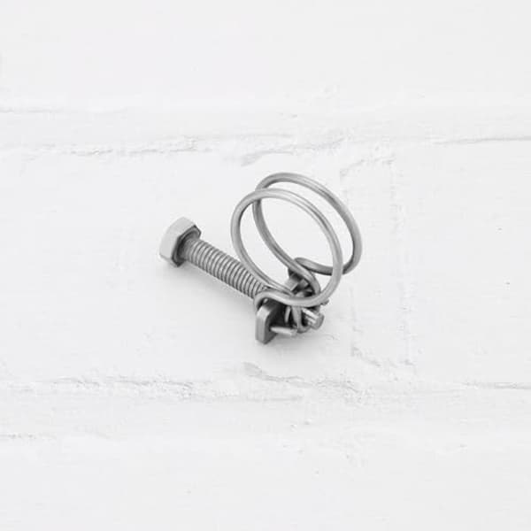 20 Pieces Adjustable 18 - 22 mm Hose Clamp...