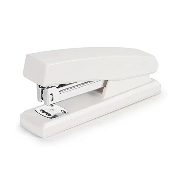 Stapler, Office Stapler, Desktop Stapler Portable Durable Stapler (White)