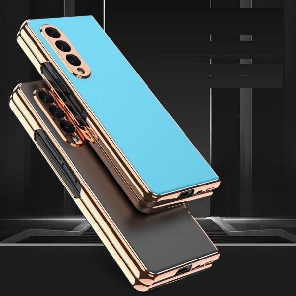 skal / case / etui for Samsung Galaxy Z Fold3 5G sølvfarget silverfärgad