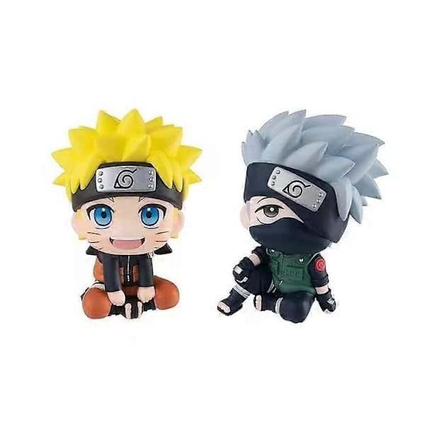 Naruto Kakashi Sasuke Itachi Anime Figur Leksaksmodell Naruto_tfrf
