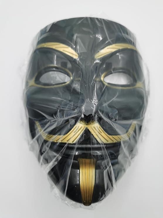 Hacker Mask V för Vendetta Mask Barn Kvinnor Män Kostym Cosplay-tfrf
