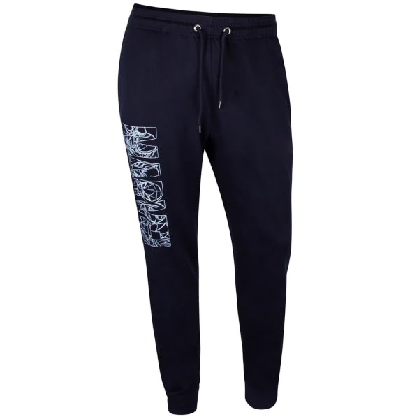 Marvel Mens Outline Joggingbyxor M Svart Black M zdq