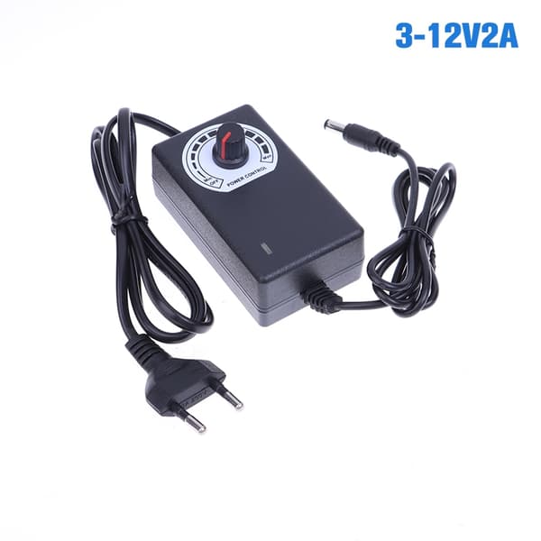 Strømadapter AC DC 220V til 3V-36V 1/2/3/5A Universal-Perfet 1(3-12V2A)_tfrf 1(3-12V2A)