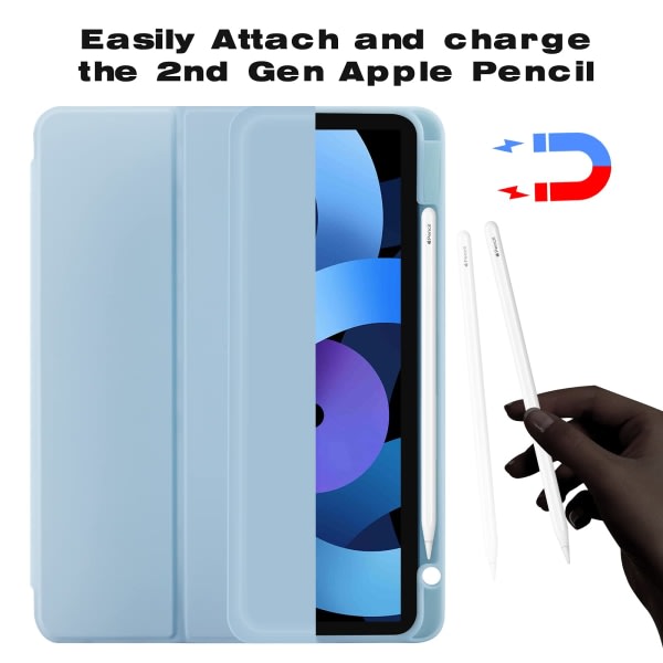 CDQ Tech-Protect iPad 10.9 2022 Fodral SmartCase Sky Blue