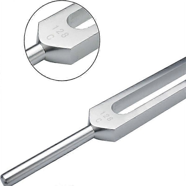 128 Hz Stämgaffel med Vikt, Bioakustisk Stämgaffel för Terapi, 128 Hz Akustisk Glidgaffel