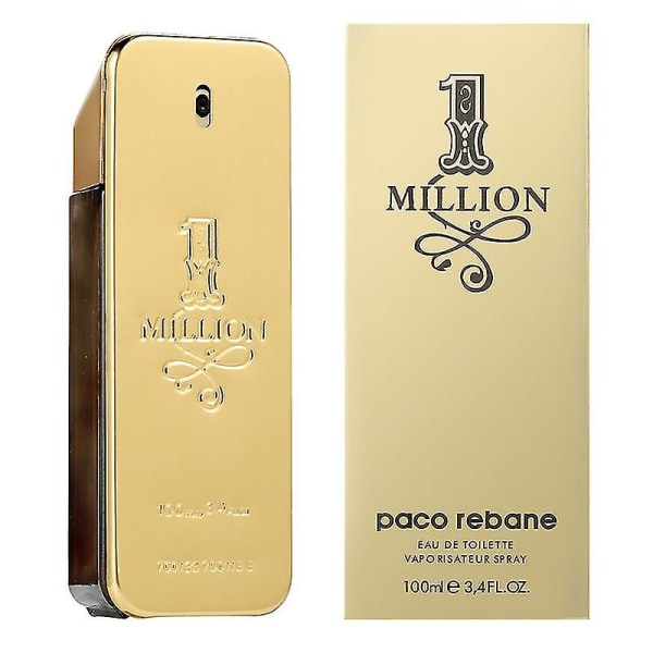 Nytt grenseoverskridande varemerke Gold Millionaires Prive herrparfym 100 ml Temptation träsmak Lädernotering
