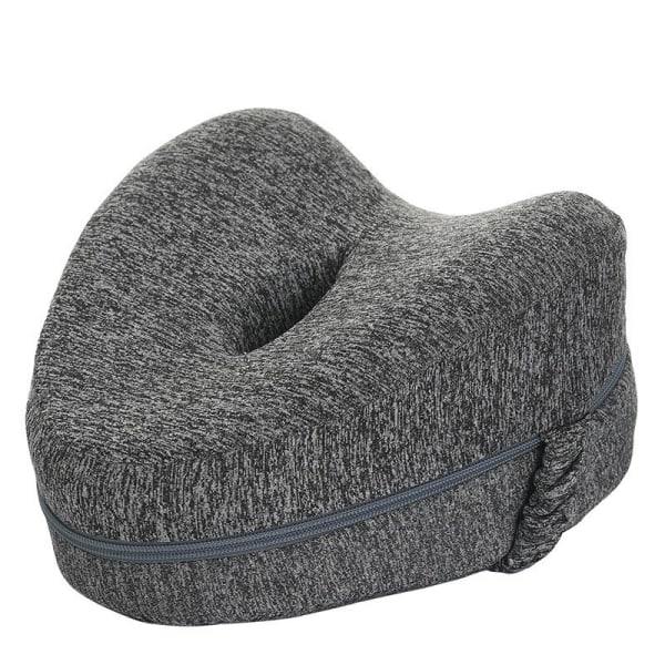 Ortopedinen ergonominen muotoon muotoutuva jalkatyyny Memory Foam -polvituki, harmaa