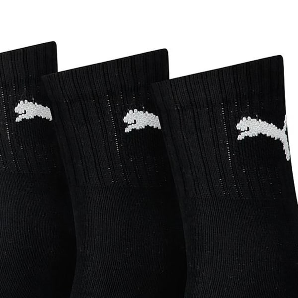 Puma Unisex Crew Strumpor (3-pack) 6 UK-8 UK Svart Black 6 UK-8 UK zdq