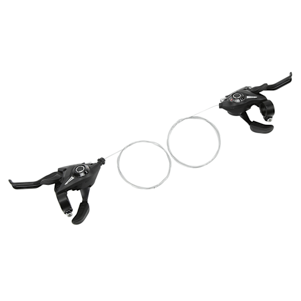 2 st EF51 Cykelbromshandtag i Aluminiumlegering 21-Växlad Bromshandtag Mountainbike Enstycke Styrbromsreglage Delar 0.5