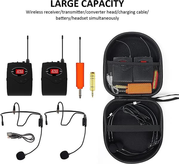 Hard Protective Headphone Case - On-Ear/Over-Ear - Compatible Bluetooth/Hi-Fi/Wired/Gaming - Waterproof - Shockproof - Carrying Case - High Quality