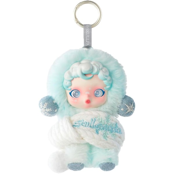 Pop Mart Raboo Monsters – Talviliikkeen pehmoinen avaimenperäsarja (1 sokkolaatikko, 15cm)