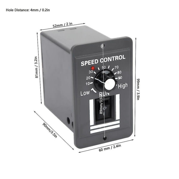 Dc 12v 24v 36v 48v 10a Pwm Motorhastighedsregulator Vendbar Afbryder Reguleringskontrol Fremad Rotation zdq