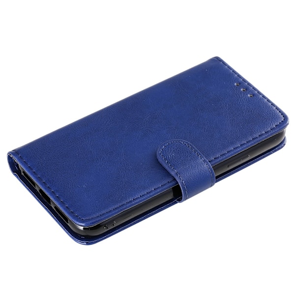iPhone 11 - Pung Etui/Magnetisk Cover 2i1 - Mørkeblå DarkBlue Mörk Blå