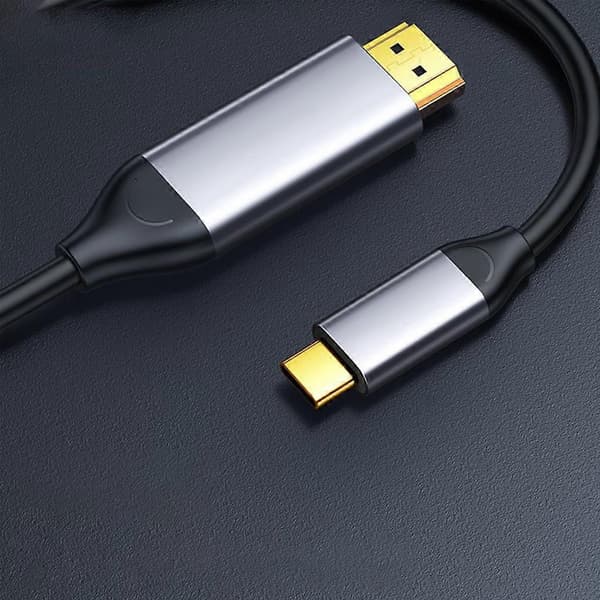 USB C til HDMI-kompatibel kabeladapter (3 kompatible) 4K@30Hz 70.87_tfrf