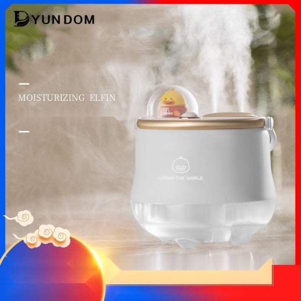 Luftfuktare aroma diffuser humidifier med led-ljus grön