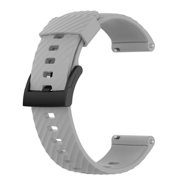 Silikoni Ranneke Suunto Kelloon (24mm) Harmaa 25
