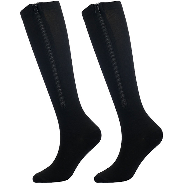 2 - Calf Compression Socks - XXL - Calf Compression - Plus - Size - Compression Socks - Support Stockings - Women - with
