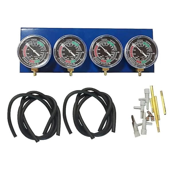 Motorcycle Fuel Vacuum Carburetor Synchronizer Tool Carb Sync Gauge 2/4 Cylinders for Motorcycle Carburetor