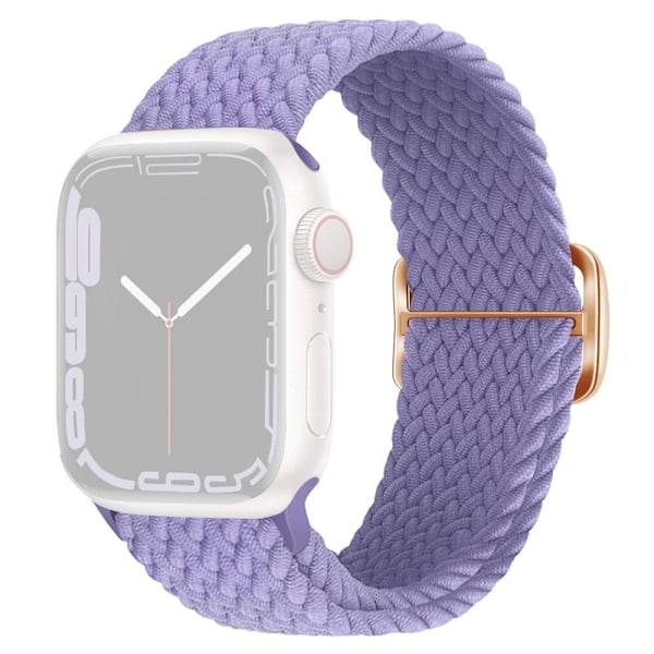 SKALO Punottu kangasranneke Apple Watch SE 40mm - Useita värejä Purple Lila