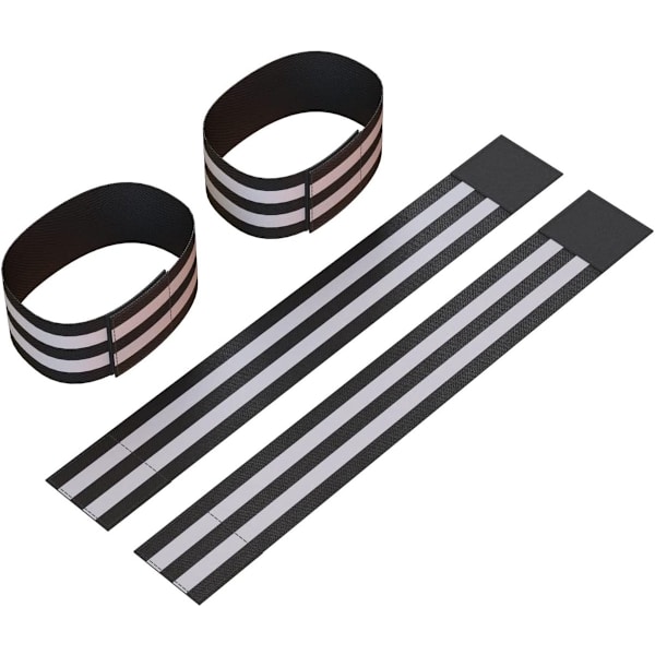 1 - Reflekterende - synlighet - refleksjon - justerbar - Egnet - utendørsaktiviteter - elastiske - refleksarmbånd - løping