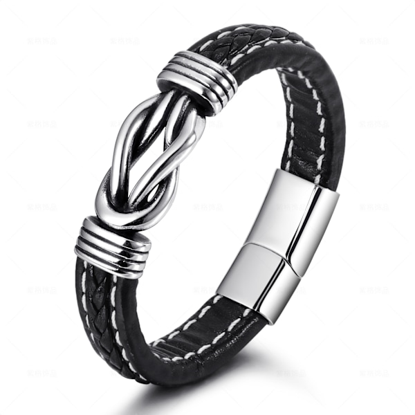 Læderarmbånd til bedstemor og barnebarn