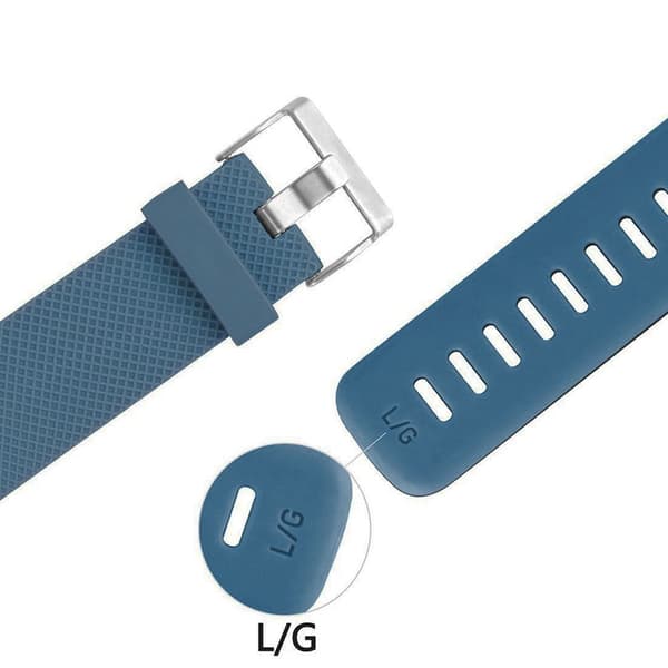 Erstatningsarmbånd med metallspenne for Fitbit Charge HR