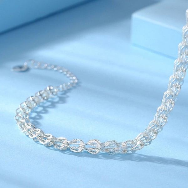 Dam Armband Silver 925 Kungakedja