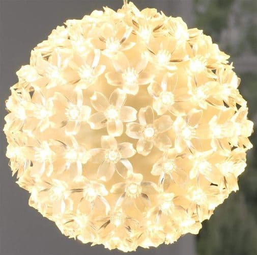 Bambelaa! 100 LED-lysboll lyskule varm hvit juledekorasjon kule