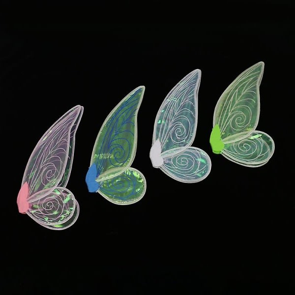 Vikbara Butterfly Fairy Wings til flickor Halloween C