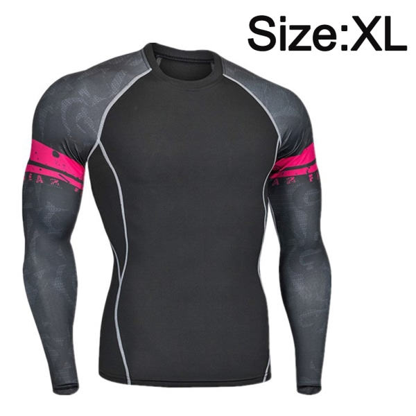 Fitness for menn Sport Løping Yoga Sport Jogging Sportbukser black grey XL zdq