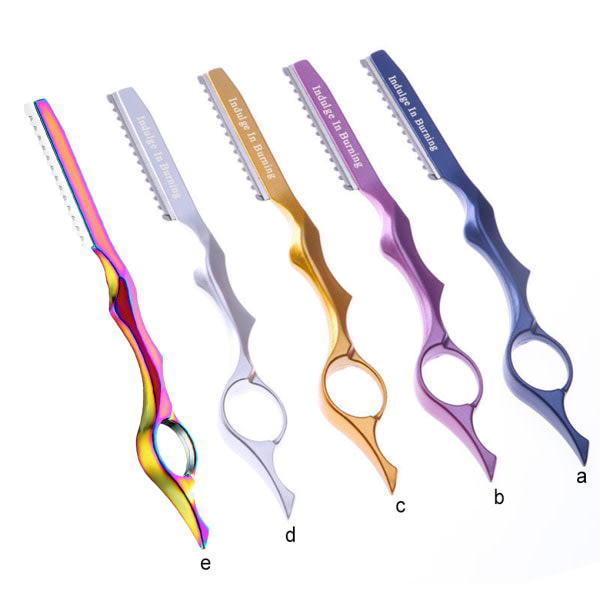 1 Set Hår för Clipper Haircut Comb Bekväm aluminiumlegering Blå