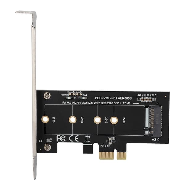 PCI-E til M.2 udvidelseskort-stikkonverter til M2 NGFF NVME harddisk