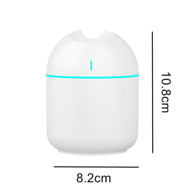 Luftfugter Aroma Diffuser Luftrenser Vandforsyning HVID white white
