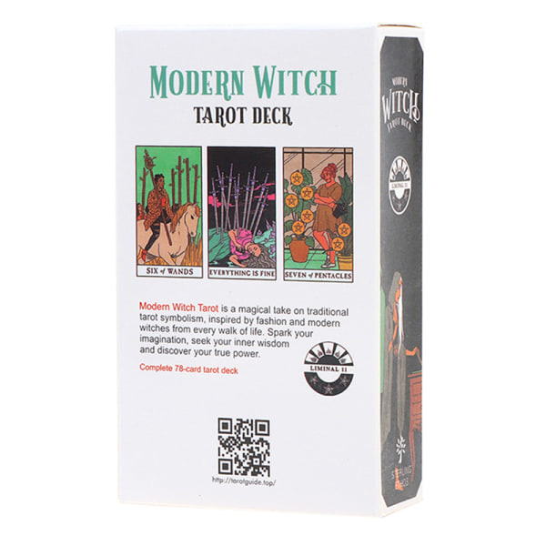 Moderni noita Tarot englanninkielinen ennustuspelikortti ennustus monivärinen onesize