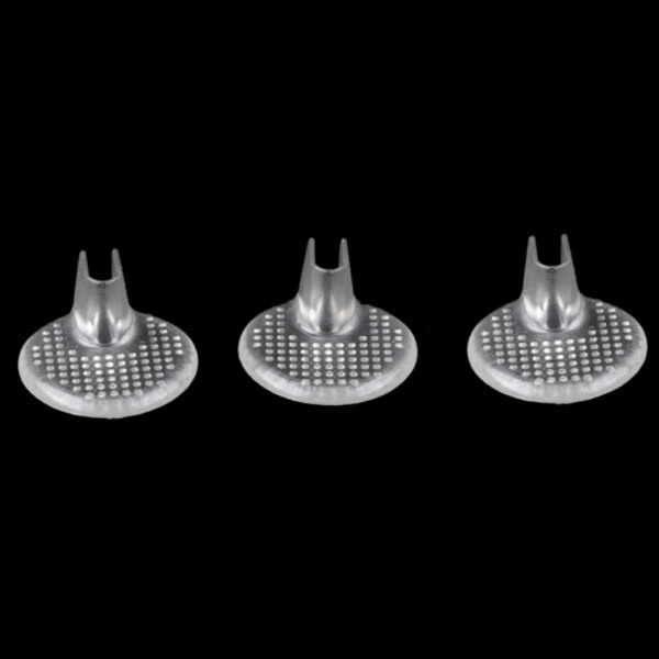 5 par halkfrie silikon sandal tåbeskyttere Puter sandal flip-flop tåbeskyttere, klare