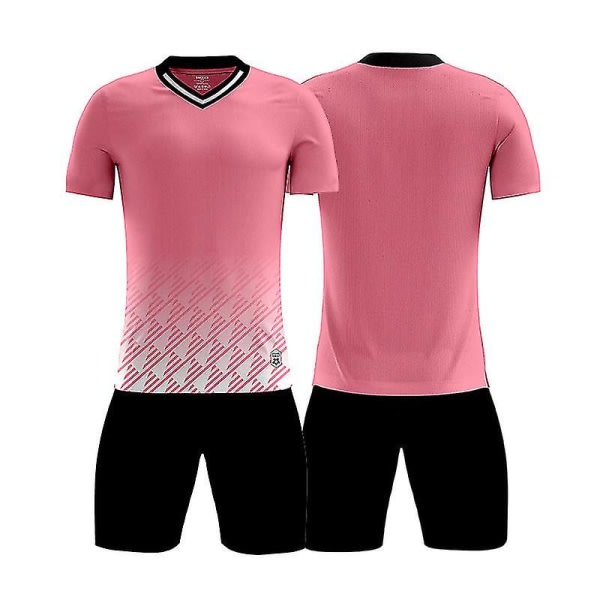 Ny trend fotbollströja för män Fotbollsträningsdräkter Sportkläder Rosa D8858 Pink 4XS zdq