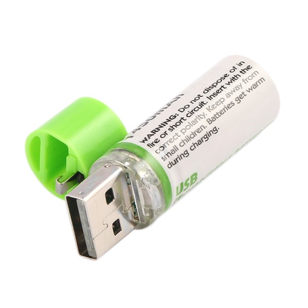 CDQ 1,2V AA oppladningsbart batteri 1450mWh USB Li-ion batteri