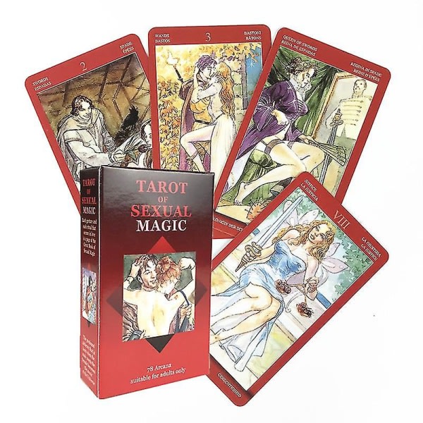 Ockulta Tarot Divination Set Deck Oracle Card Familjefest Spela brädspel Solomonic Ancient Magickal Grimoires78st Tt66 zdq