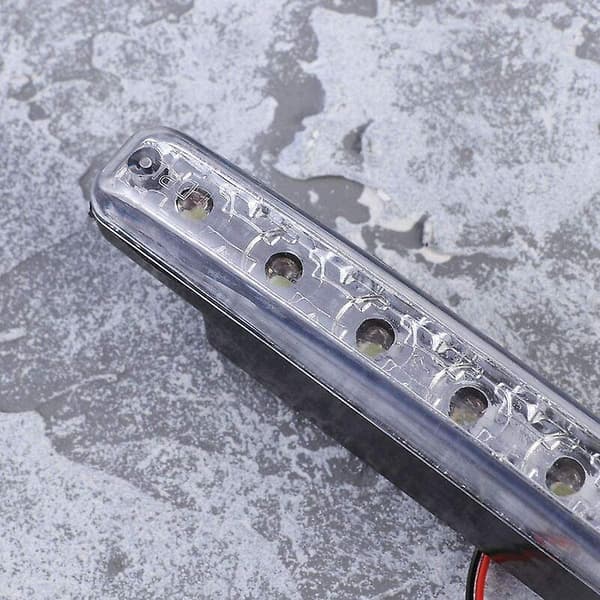 1 par højeffektive LED-lamper - 8 LED - dagslys - til bil (hvidt lys)_tfrf