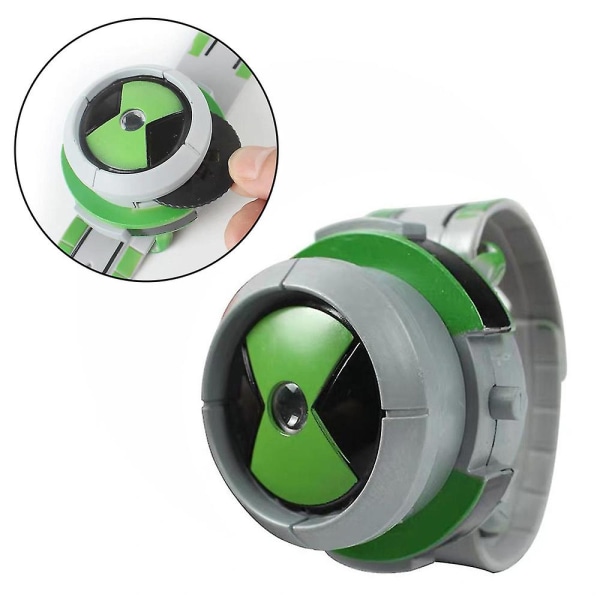 Ben 10 Projektor Klocka Omnitrix Jordens Skyddare Armbandsur Leksak