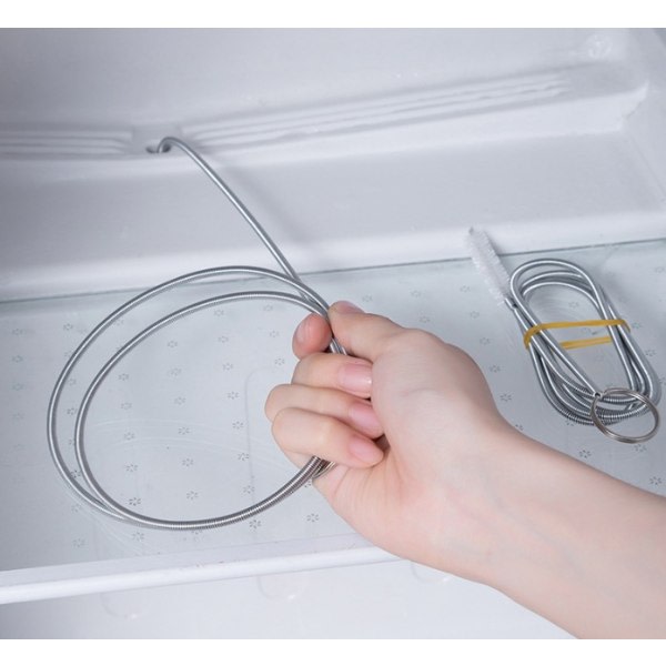 En komplett set om 5 stycken kylskåp muddring kylskåp vattenrening dräneringshål dräneringsrör blockering muddring