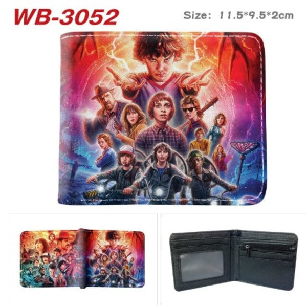 Stranger Things Plånbok Män Kvinnor Myntplånböcker Studenter Present B