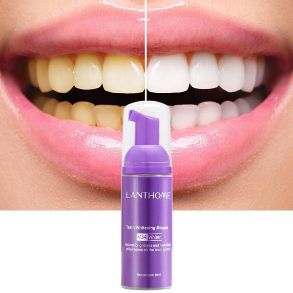 Tannbleking Booster Fargekorrigerende Lila Tannbleking 50ml null ingen