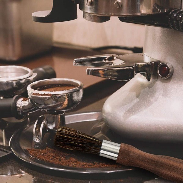 Professionell köks kaffekvarn espressomaskin rengöringsborste stil 3