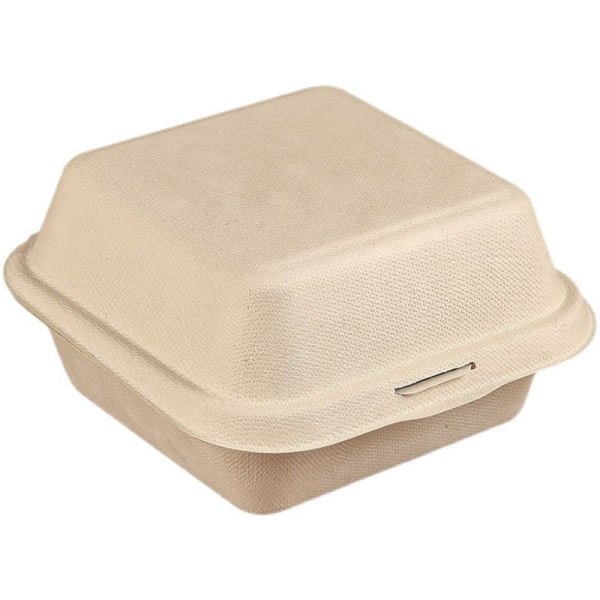 Biologisk nedbrytbar papirlådor for engangsbruk Paket med 10 - Tårtlådor Donut Mini Tårtbakelse Dessert og pajlådor - Takeaway-forpackning