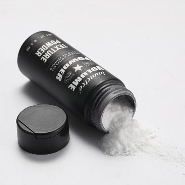 Hårpuder Säkra ingredienser Hårstyling Svart Mode Fluffigt Effektiv modellering Uppfriskande pulver för män