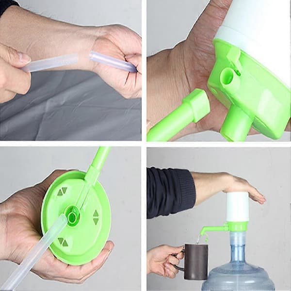 Vatten Handpresspump För Vattendispenser Hemmakontor Flaska Dricksvatten Passar 1 st_tfrf